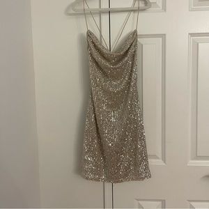 Sequin Mini Dress